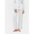 Жіночі піжамні штани Primark Printed Boyfriend Pyjamas Bottoms XS для сну та дому Білий (8834)