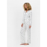 Жіночі піжамні штани Primark Printed Boyfriend Pyjamas Bottoms XS для сну та дому Білий (8834)