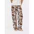 Піжамні бавовняні штани Primark Printed Bottom Pyjama S Низ піжами Коричневий (8845)