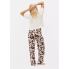 Піжамні бавовняні штани Primark Printed Bottom Pyjama S Низ піжами Коричневий (8845)