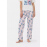 Піжамні бавовняні штани Primark Printed Bottom Pyjama S Низ піжами Пудровий (8846)