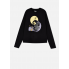 Домашній піжамний лонгслів Primark The Nightmare Before Christmas XXS Для дому та сну Чорний (9155)