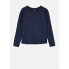Домашній піжамний лонгслів Primark Long sleeve Pyjama L Для дому та сну Синій (8958)