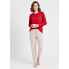 Піжама Primark women pyjamas cotton L комплект для дому та сну Червоний (8852)