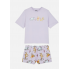 Жіноча піжама Primark Disney Winnie the Pooh L Бавовняна для сну та дому Ліловий (8861)