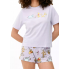 Жіноча піжама Primark Disney Winnie the Pooh L Бавовняна для сну та дому Ліловий (8861)