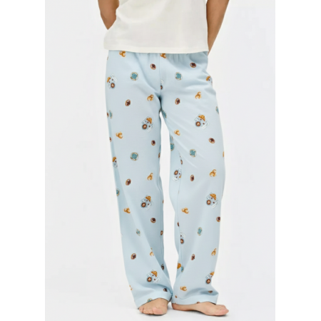 Жіночі піжамні штани Primark Jersey Boyfriend Pyjama Bottoms S для сну та дому Блакитний (8865) Жіночі піжамні штани Primark Jersey Boyfriend Pyjama Bottoms S для сну та дому Блакитний (8865)