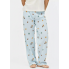 Жіночі піжамні штани Primark Jersey Boyfriend Pyjama Bottoms S для сну та дому Блакитний (8865)