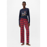 Жіночі піжамні штани Primark Wide Leg Pajama Bottoms XL для сну та дому Червоний (8866)