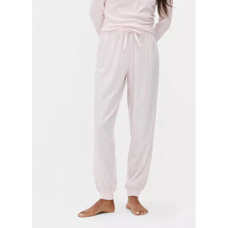 Пижамные хлопковые штаны Primark Flannel Pyjama Set L Для дома и сна Пудровый (8868)