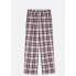Піжамні бавовняні штани Primark Flannel Pyjama Set L Для дому та сну Бордовий (8871)