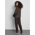 Ультрам'які в'язані піжамні штани Primark Super Soft Long Pyjamas XS Низ піжами для дому та сну Коричневий (8898)