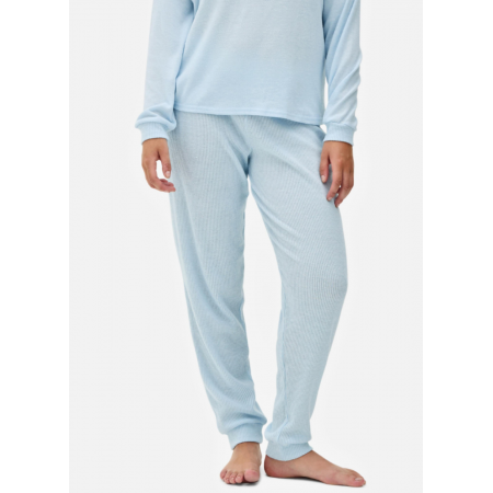 Ультрамягкие вязаные пижамные штаны Primark Super Soft Pyjamas XXS Низ пижамы для дома и сна Голубой (8895)