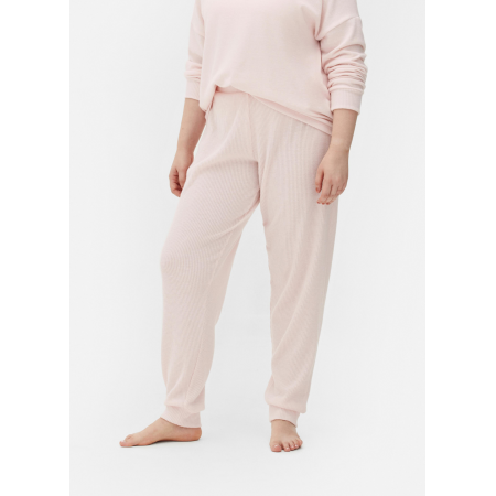 Ультрамягкие вязаные пижамные штаны Primark Super Soft Pyjamas XS Низ пижамы для дома и сна Пудровый (8899)