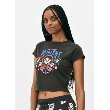 Жіноча Піжамна футболка Primark Hocus Pocus Boyfriend Pajama S для сну та дому Чорний (9162) Жіноча Піжамна футболка Primark Hocus Pocus Boyfriend Pajama S для сну та дому Чорний (9162)