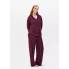 Жіночі піжамні штани Primark Cosy Printed Boyfriend Pyjamas Bottoms XL для сну та дому Бордовий (8924)