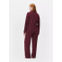 Жіночі піжамні штани Primark Cosy Printed Boyfriend Pyjamas Bottoms XL для сну та дому Бордовий (8924)