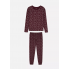Піжама Primark women pyjamas cotton L комплект для дому та сну Бордовий (8929)