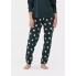 Піжамні бавовняні штани Primark Printed Bottom Pyjama XXS Низ піжами Зелений (8942)
