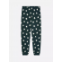 Піжамні бавовняні штани Primark Printed Bottom Pyjama XXS Низ піжами Зелений (8942)