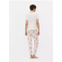 Піжамні бавовняні штани Primark Printed Bottom Pyjama XS Низ піжами Білий (8943)