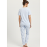 Піжамні бавовняні штани Primark Printed Bottom Pyjama XL Низ піжами Світло-блакитний (8946)