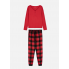 Піжама Primark Flannel Pyjama Set XXS Домашній комплект Червоний (8945)