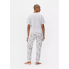 Піжамні бавовняні штани Primark Printed Bottom Pyjama XXS Низ піжами Сірий (8947)