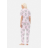 Піжамні бавовняні штани Primark Printed Bottom Pyjama XL Низ піжами Пудровий (8949)