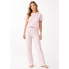 Піжама Primark women pyjamas cotton XS комплект для дому та сну Пудровий (8964)