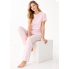 Піжама Primark women pyjamas cotton XS комплект для дому та сну Пудровий (8964)