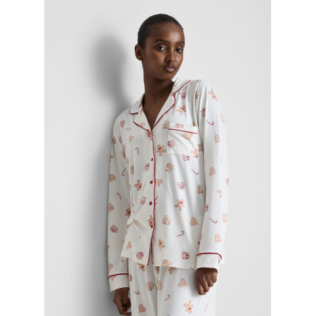 Піжамна сорочка Primark Boyfriend Pyjamas М Для дому та сну Молочний (8966) Піжамна сорочка Primark Boyfriend Pyjamas М Для дому та сну Молочний (8966)