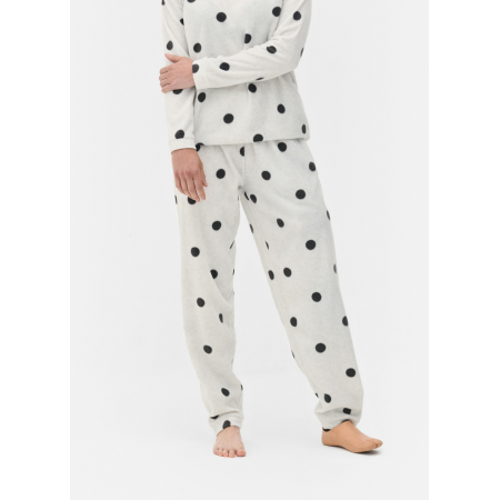 Плюшевый Пижамные штаны Primark Plush S Светло-серый (8967)