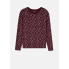 Домашній піжамний лонгслів Primark Long sleeve Pyjama M Для дому та сну Бордовий (9087)