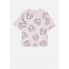 Жіноча Піжамна футболка Primark Disney’s Print Pyjamas XXS для сну та дому Пудровий (9091)