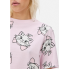 Жіноча Піжамна футболка Primark Disney’s Print Pyjamas XXS для сну та дому Пудровий (9091)