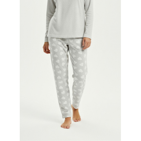 Низ піжами жіночий Primark Microfleece Pyjama XL Піжамні штани Сірий (9095)