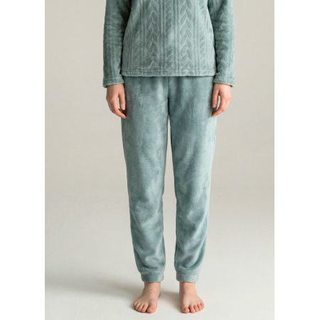 Плюшеві Піжамні штани Primark Fleece Pyjama XL Оливковий (9097)