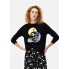 Домашній піжамний лонгслів Primark The Nightmare Before Christmas XXS Для дому та сну Чорний (9155)