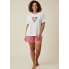 Піжама Primark T-Shirt and Shorts Pyjamas Сotton XXL комплект для дому та сну Червоний (9164)