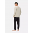 Піжамний лонгслів чоловічий Primark Long sleeve Pyjama S Для дому та сну Бежевий (9183)