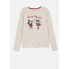 Домашній піжамний лонгслів Primark Long sleeve Pyjama М Для дому та сну Бежевий (9186)