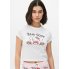 Жіноча Піжамна футболка Primark Disney’s Print Pyjamas XXL для сну та дому Білий (9204)