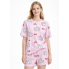 Піжама жіноча Primark Disney Hello Kitty XXL Бавовняний для сну та дому Пудровий (8991)