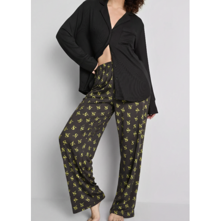 Жіночі бавовняні піжамні штани Піжама Primark Hocus Pocus Boyfriend Pajama М Низ піжами для сну та дому Темно-сірий (8996) Жіночі бавовняні піжамні штани Піжама Primark Hocus Pocus Boyfriend Pajama М Низ піжами для сну та дому Темно-сірий (8996)