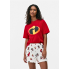 Піжама жіноча Primark Disney Pixar XL Бавовняний для сну та дому Червоний (9008)