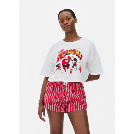 Піжама жіноча Primark Disney Pixar XS Бавовняний для сну та дому Білий (9010)