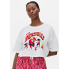 Піжамна жіноча футболка Primark Disney Pixar S Бавовняна для сну та дому Білий (9013)