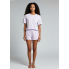 Піжама Primark T-Shirt and Shorts Pyjamas Сotton М комплект для дому та сну Ліловий (9163)