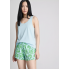 Піжама Primark Cotton Vest And Short Pyjamas М комплект для дому та сну Блакитний (9025)